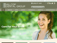 Tablet Screenshot of hilltopdentalgroupdenver.com